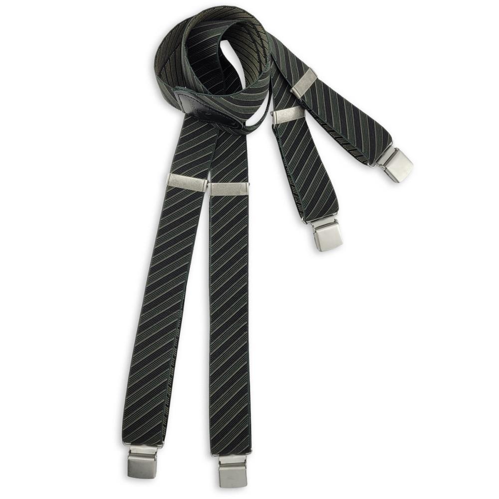 XL Hosenträger Oblique grün - 2