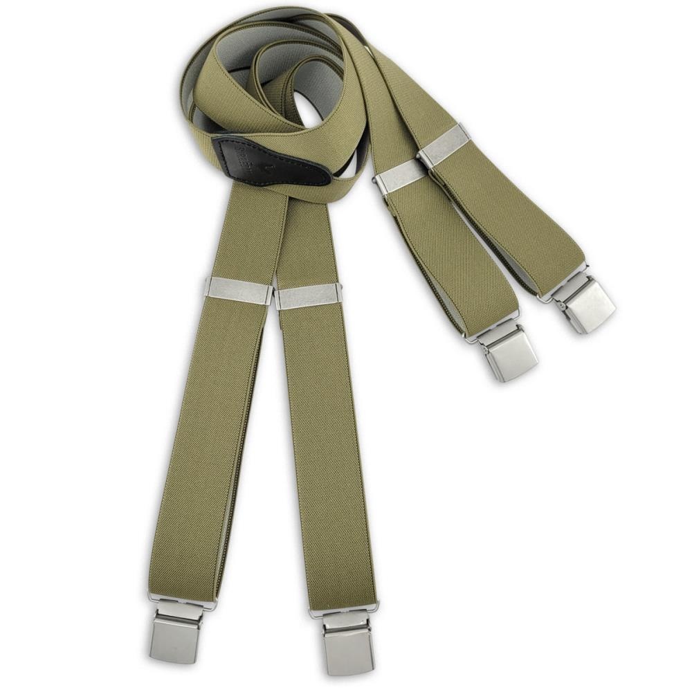 XL Hosenträger olivegrün - 4