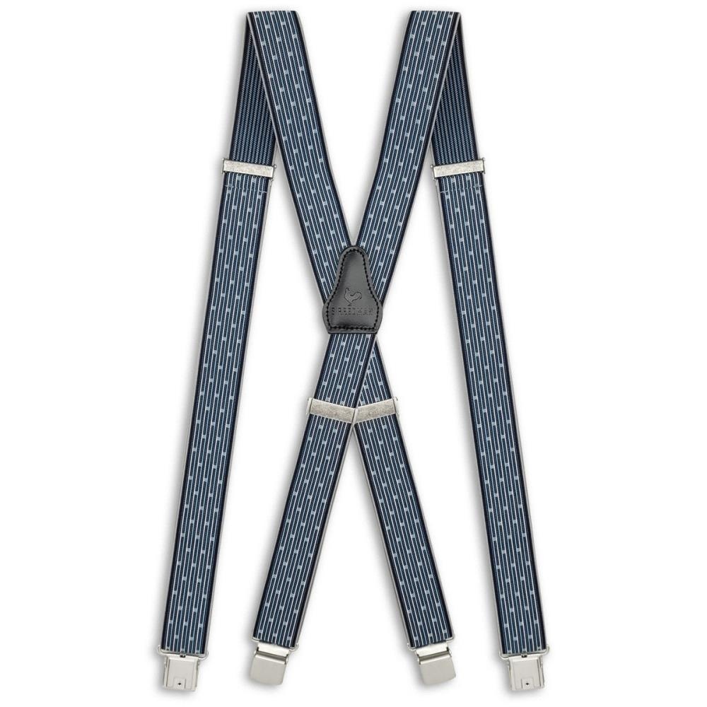 XL Hosenträger Sherwin grau blau - 1