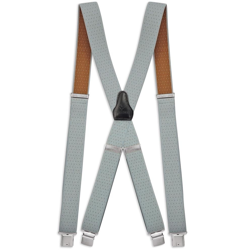 XL Hosenträger Tiny Dots grau - 1